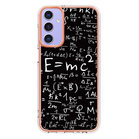 For Samsung Galaxy A15 5G Electroplating Marble Dual-side IMD Phone Case (Equation) – Alexnld.com