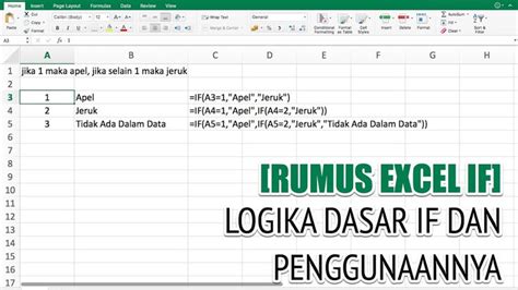 Cara Membuat Konsisten Rumus If Di Excel – Hongkoong