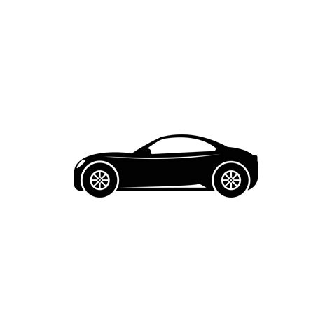 Car silhouette logo template, design vector icon illustration. 2953593 Vector Art at Vecteezy