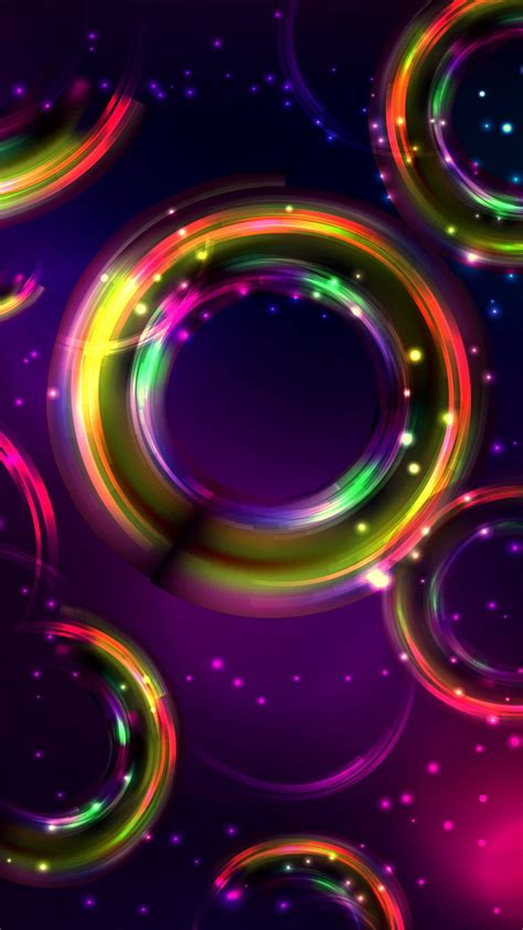 wallpapers s5,purple,circle,neon,design,pattern (#784181) - WallpaperUse