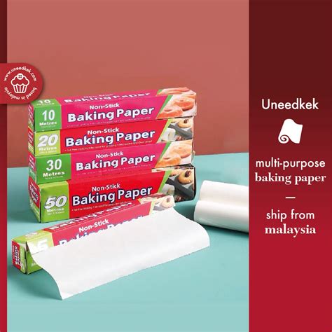 Baking Paper | Parchment Paper | Cookies Sheet | Airfryer Tray Liner | BBQ Bakeware Greaseproof ...