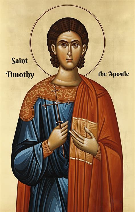 Saint Timothy the Apostle Orthodox Icon St Timothy the - Etsy in 2022 ...