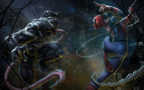 Venom vs Spider-Man 5K Wallpapers | HD Wallpapers | ID #24652