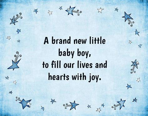 Baby Boy Quotes | Hand Picked Text & Image Quotes | QuoteReel