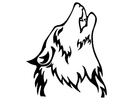 Wolf Howling Clipart - Cliparts.co