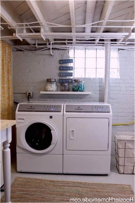 35+ Basement Laundry Room Ideas (On Decorating, Makeovers, and Flooring ...