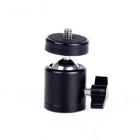 1PC Ball Head 1/4 Screw Mount for DSLR Tripod Ball head Tripods Heads Light Stands Flash ...