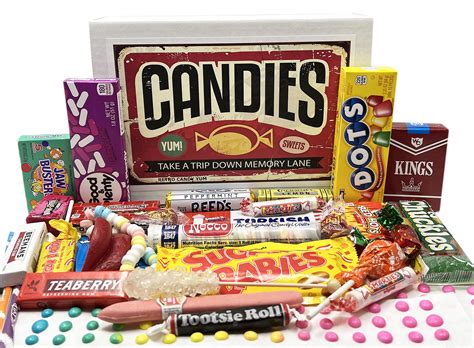 Buy RETRO CANDY YUM Classic Old Fashioned Vintage Candy Assortment for Birthday Party ...