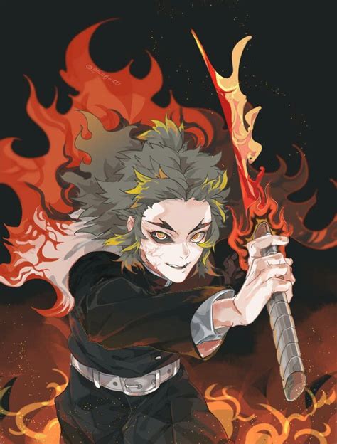 Rengoku kyoujurou | Anime demon, Dark evil, Slayer anime