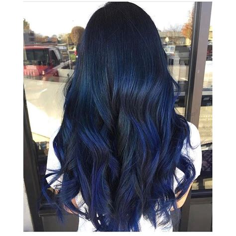 Navy Blue Hair Color - Haircut - HairStyle 2022