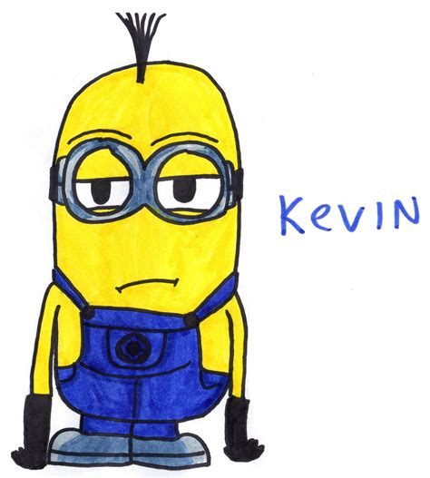 Minion Drawing Kevin Images & Pictures - Becuo