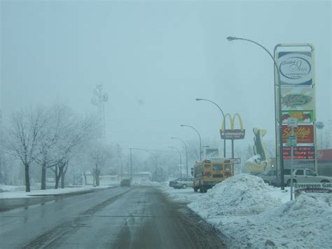 Selkirk, Manitoba in the dead of winter.... American Cities, North ...