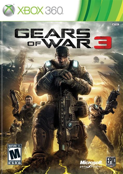 Gears of War 3 Xbox 360 Game Xbox 360 Game