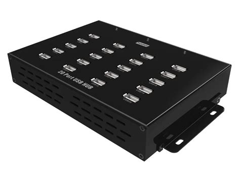 20 Port USB 2.0 Hub with Power Adapter Multi port USB HUB-in USB Hubs from Computer & Office on ...