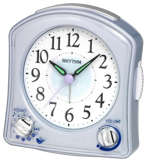 Musical, Bird Chirping Alarm Clock, Silver Robin, 8RMA02WR04 - Contemporary - Alarm Clocks - by ...