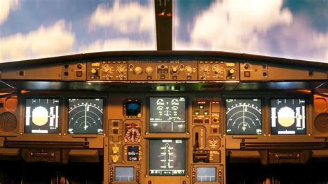 Airplane cockpit zoom background - download free virtual backgrounds