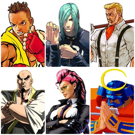 My SF6 DLC Character Wishlist for Year 2 onwards (First gallery is my Top 6 + First row is my ...