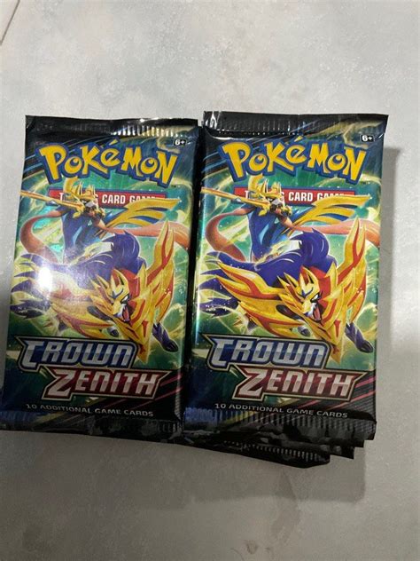 Pokemon Crown Zenith Packs, Hobbies & Toys, Toys & Games on Carousell