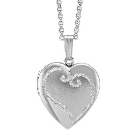 Sterling Silver Heart Locket | Borsheims