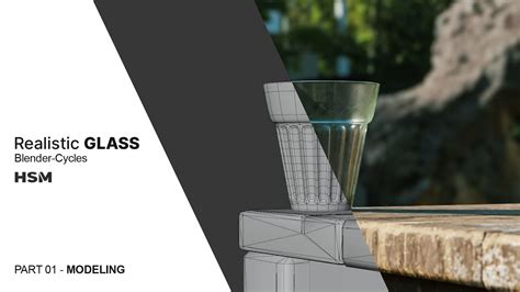 Realistic Glass - Part 1 - Modeling | Blender Tutorial for Beginner - YouTube