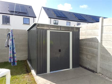 Steel Pent Sheds s - Sheds with a window - Sheds Direct Ireland