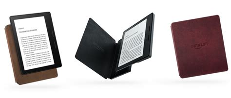 New Amazon Kindle Oasis brings leather covers, better backlight ...