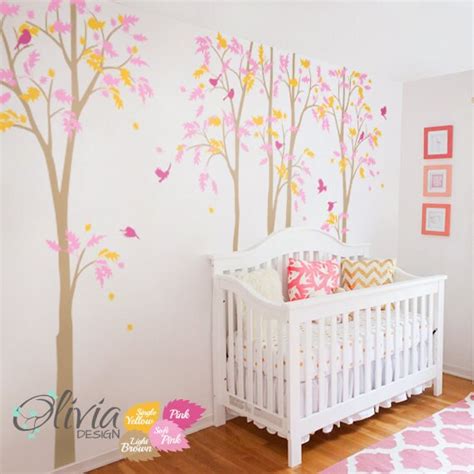 White Tree Decal Large Tree Wall Decal Wall Art Tattoo Wall - Etsy