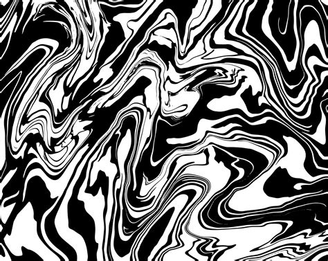 Black and white abstract marble texture. Monochrome abstract background. Vector illustration ...