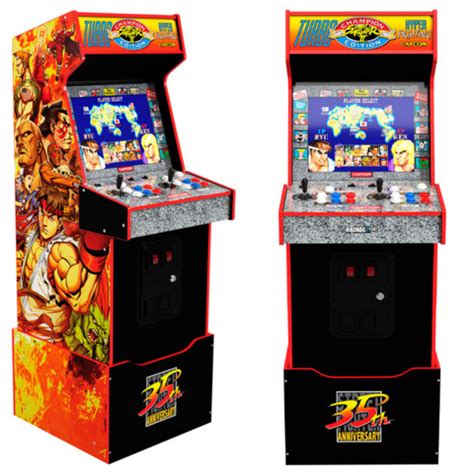 Arcade1Up's Street Fighter II Cabinet Has Knockout Looks, Preorders Now ...