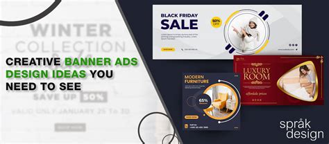 Creative Banner Ads Design Ideas You Need to See - Spark Design