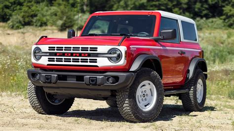 The Ford Bronco and Bronco Sport Heritage Editions Are Almost Gratuitously Retro