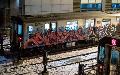 NYC subway graffiti, Bronx 2014 | Spraydaily.com