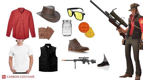 TF2 Sniper Costume | Carbon Costume | DIY Dress-Up Guides for Cosplay & Halloween