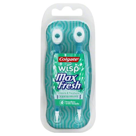 Colgate Wisp Max Fresh Spearmint Mini-Brushes - Shop Toothbrushes at H-E-B