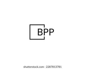 Bpp Letter Initial Logo Design Vector Stock Vector (Royalty Free ...