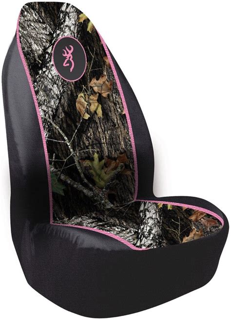 Camo Seat Covers- Love the touch of pink!! | Camo truck accessories ...