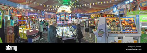 Blackpool South Pier Amusement Arcade Stock Photo - Alamy