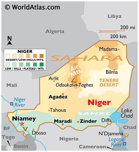 Niger Maps & Facts - World Atlas