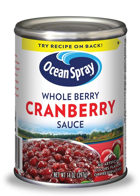 Ocean Spray Canned Whole Berry Cranberry Sauce Recipes | Besto Blog