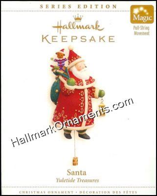 2006 Santa, Yuletide Treasures #1 | QX3326 | Hallmark Ornaments .com