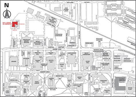 Iowa State University Campus Map - Maps For You