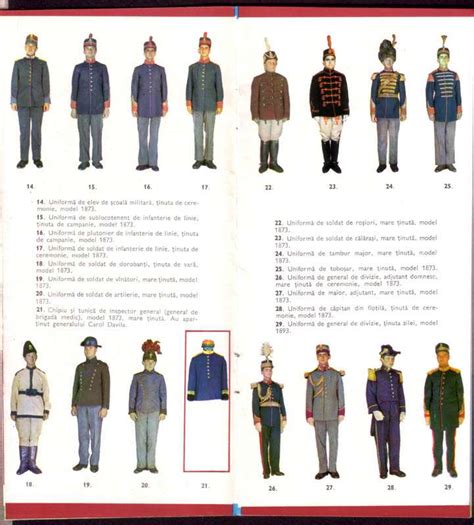 ROMANIAN ARMY UNIFORM COLLECTION 1835-1947 illustrated | eBay