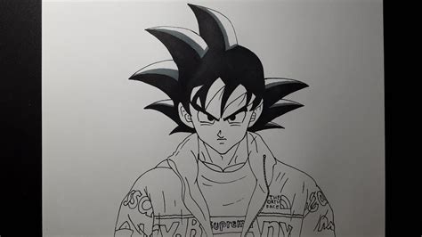 How to draw Goku Drip | Dragon ball | draw 43 - YouTube