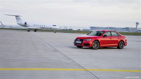 Audi S4 | 2016MY (Color: Misano Red) | Front Three-Quarter