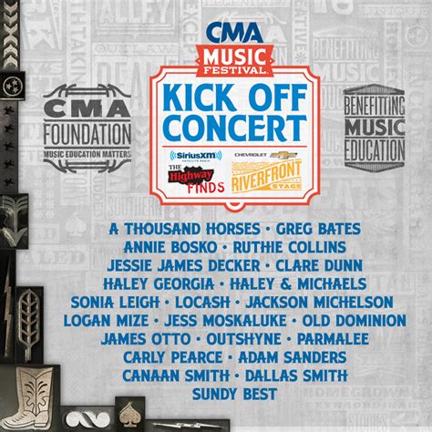 2015 CMA Fest: Kick Off Concert Lineup Announced! | Hometown Country Music