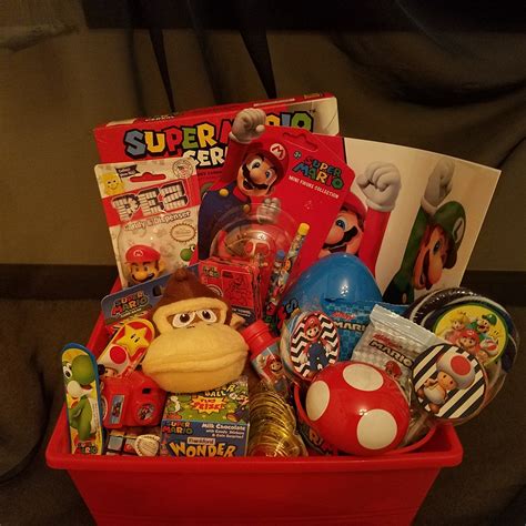 Super Mario Gift Basket - Gift Baskets & Supplies