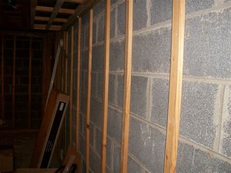 Attaching Furring Strips To Basement Walls - Openbasement