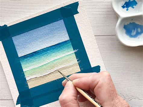 Watercolor Ocean Tutorial