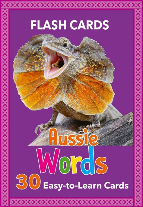 Aussie Words - Flash Cards