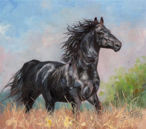 Black Stallion Horse